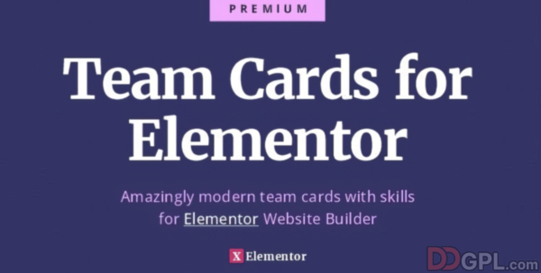 Team Cards for Elementor - Ultimate Team and Skills Widget Cards
