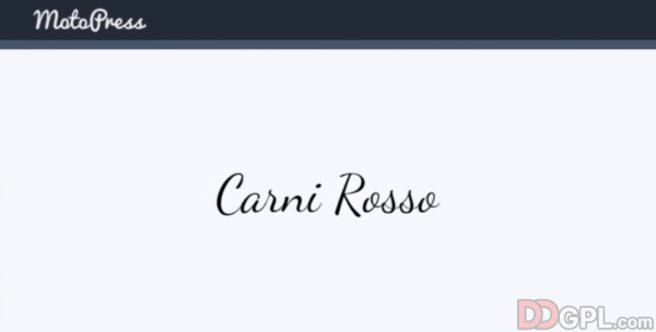 MotoPress Carni Rosso 1.0.3