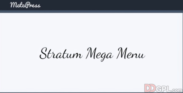 Stratum Mega Menu 1.0.4