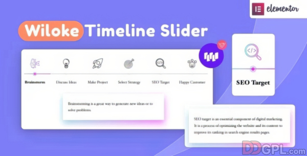 Wiloke Timeline Slider for Elementor 1.1.0