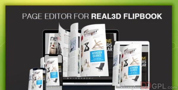 Page Editor for Real3D Flipbook