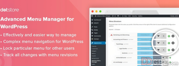 Advance Menu Manager for WordPress 3.0.6