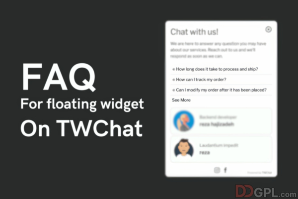 TWChat – Floating Widget FAQ Add-on Premium 1.0.0