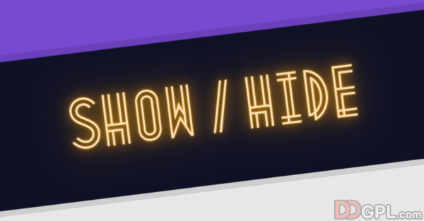 Divi Show / Hide Button Module