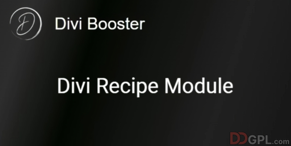 Divi Recipe Module