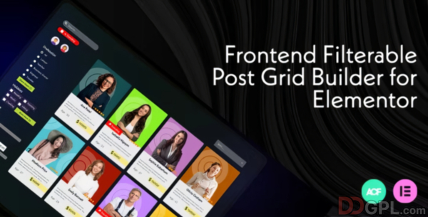 GridBuilder X - Frontend Filterable Elementor Post Grid Builder 1.0.0 -