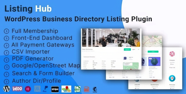 ListingHub – WordPress Business Directory Listing Plugin 1.2.1