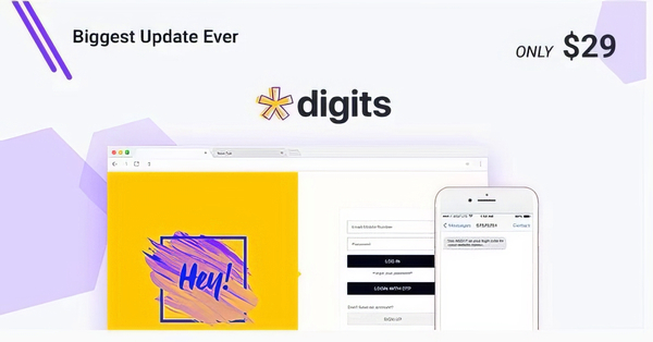 Digits : WordPress Mobile Phone Number OTP Signup and Login Form
