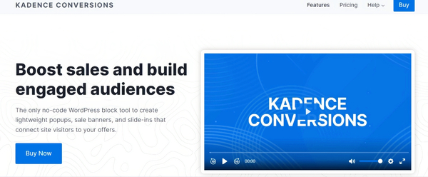 Kadence Conversions Boost Sales and Build Engaged Audiences