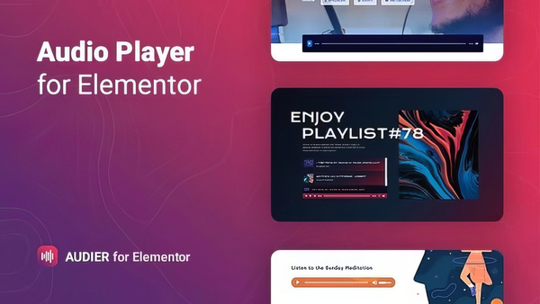 Audier – Audio Player with Controls Builder for Elementor 1.0.5