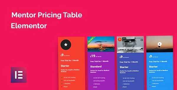 Mentor Pricing Table for Elementor 1.0.0