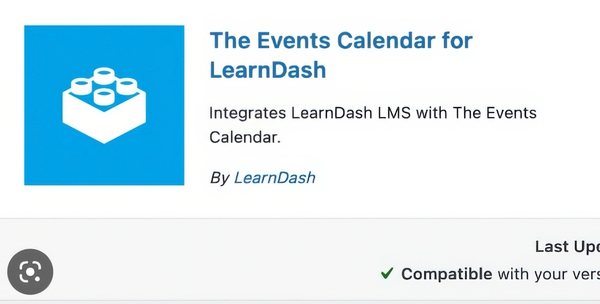 LearnDash LMS The Events Calendar Integration 1.0.2