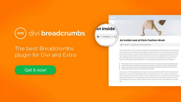 Divi Breadcrumbs 1.5.2