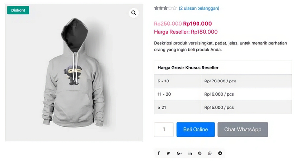 WooCommerce Harga Reseller 1.0.0