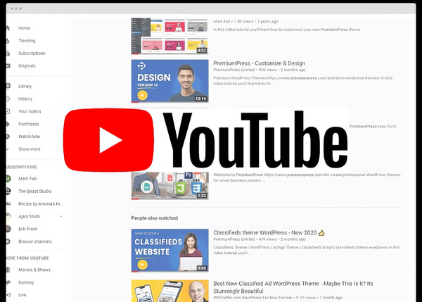 PremiumPress YouTube Video Import 1.3