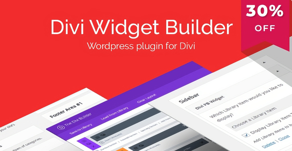 Divi Widget Builder 1.0.3