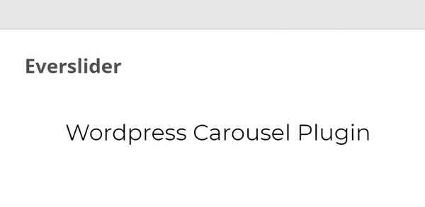 Everslider 1.4