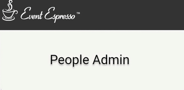 Event Espresso People Admin 1.0.8p