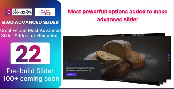 Advanced Slider Addon For Elementor 1.0