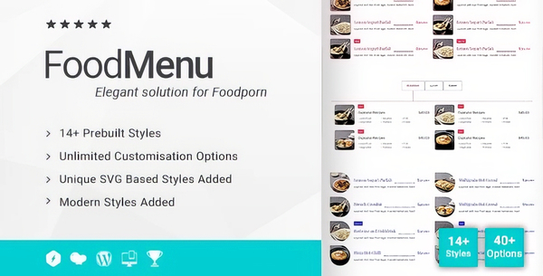Ultimate Food Menu Addon For WPBakery 1.1.0