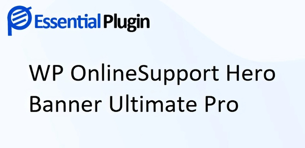 WP OnlineSupport Hero Banner Ultimate Pro 1.2