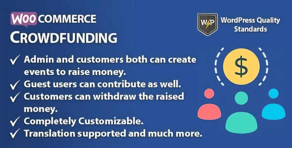 WooCommerce Crowdfunding - Event Fund Pool