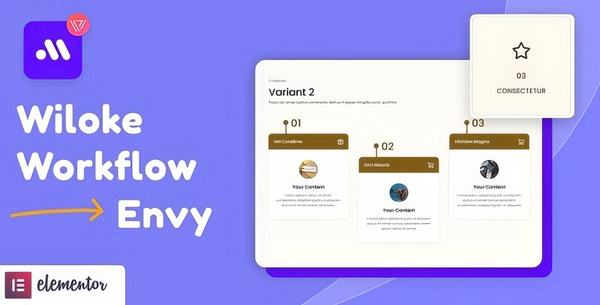 Wiloke Workflow Envy Widget for Elementor 1.0.17