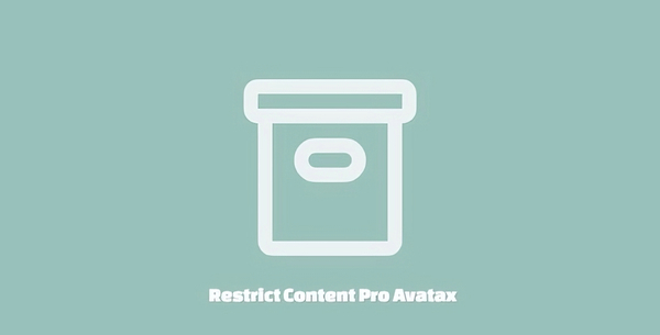 Restrict Content Pro Avatax 1.0.6