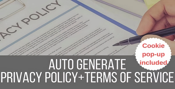 Legalize - Privacy Policy / Terms of Service Generator and EU Cookie Law Popup Plugin - CodeRevolution