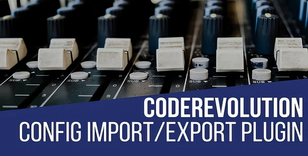 CodeRevolution Configuration Import/Export Helper