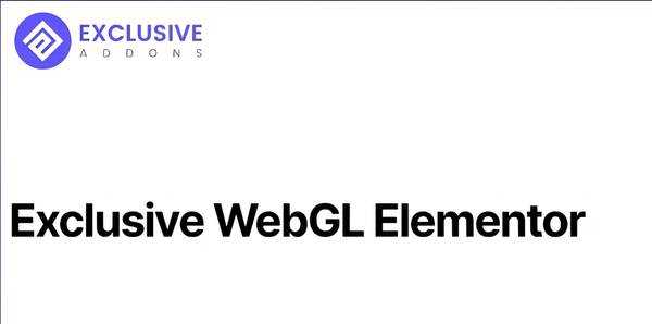 Exclusive WebGL Elementor