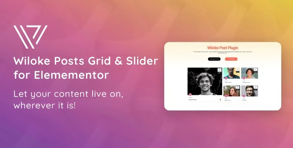 Wiloke Posts Grid & Slider for Elementor
