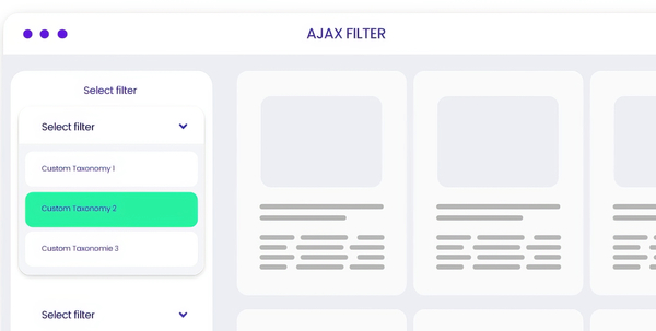 Divi Ajax Filter – Plugin for WooCommerce and Custom Posts 3.0
