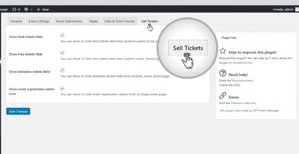 WP Event Manager - Sell Tickets