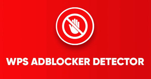 WPS AdBlocker Detector - WP-Script