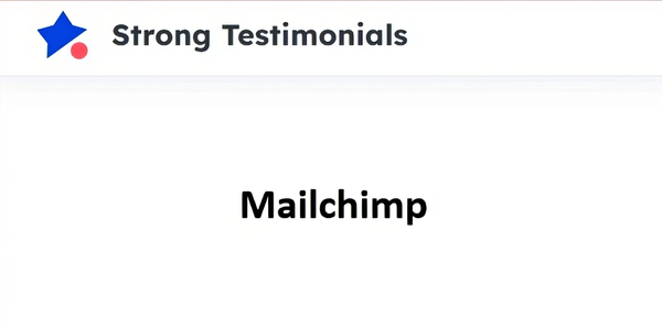 Strong Testimonials Mailchimp 1.1.0