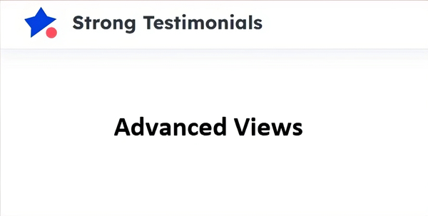 Strong Testimonials Advanced Views 1.3.6