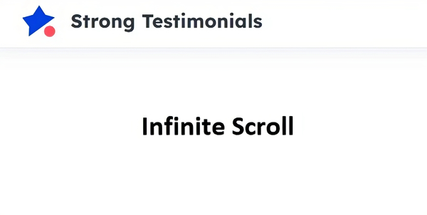 Strong Testimonials Infinite Scroll