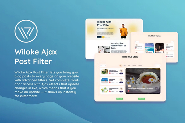 Wiloke Ajax Post Filter