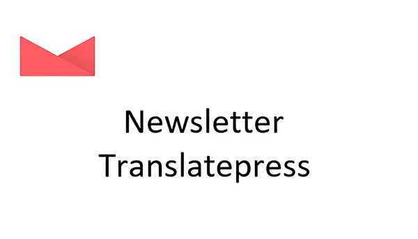 Newsletter Translatepress 1.0.0
