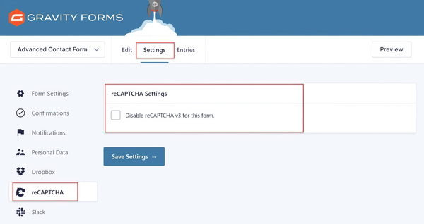 Gravity Forms reCAPTCHA 1.6.0