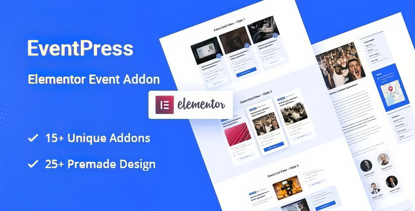 EventPress – Elementor Events Addon 1.0.9
