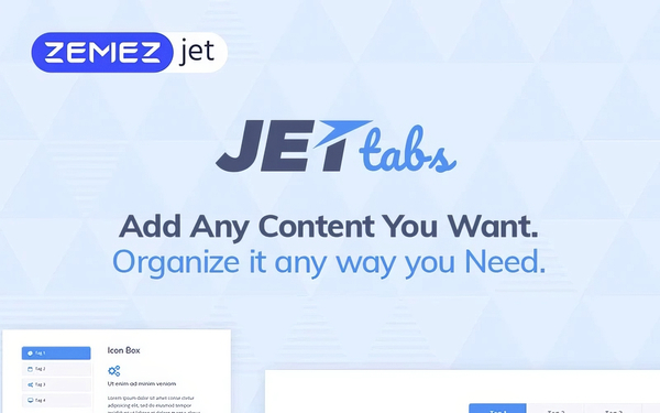 JetTabs – Tabs and Accordions for Elementor 2.2.8