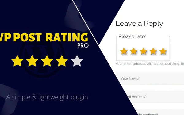 WP Post Rating Pro – Post rating system for WordPress 1.0