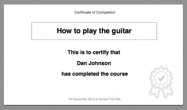 WooCommerce Sensei Certificates 2.5.1