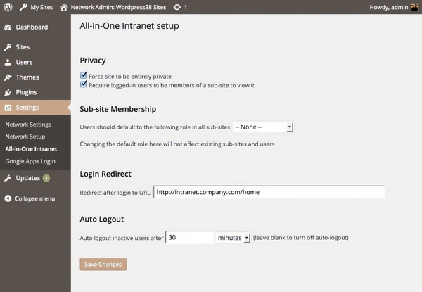 All-In-One Intranet Enterprise 1.1