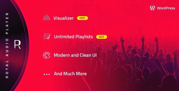 Royal Audio Player WordPress Plugin 6.1