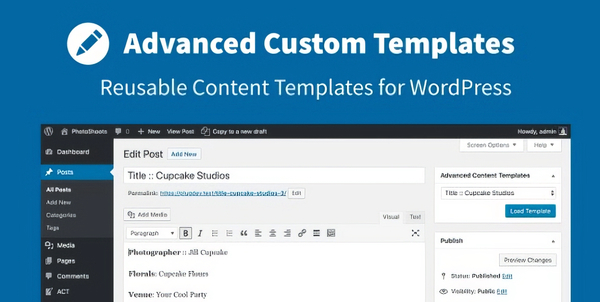 Advanced Custom Templates 2.2.2