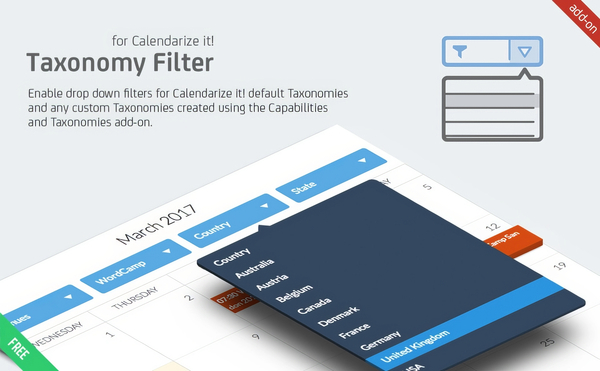 Taxonomy Filter for Calendarize it! 1.0.2 1.0.2.77381