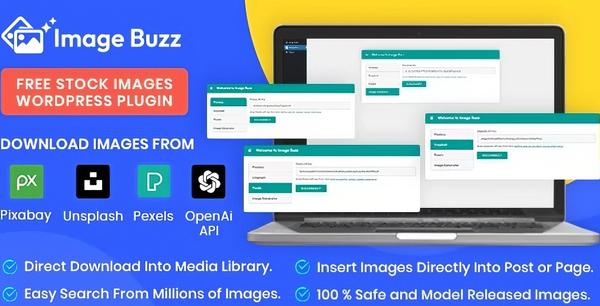 Image Buzz - Free Stock Images WordPress Plugin
